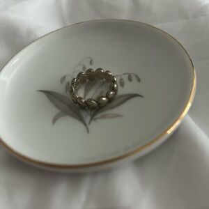 JAI heart ring in size 6 sterling silver